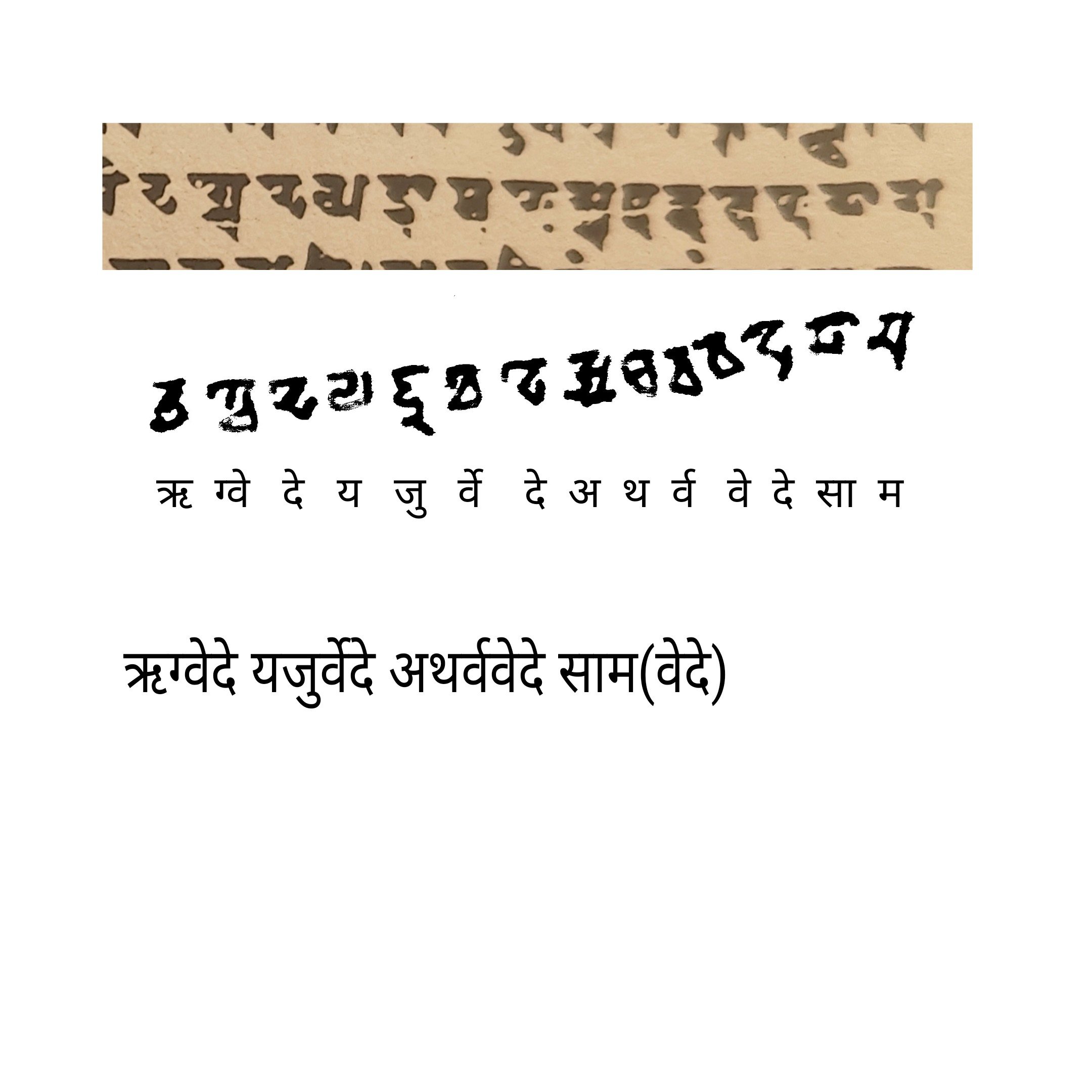 6th-  8th century Buddhist text refers to Hindu vedas 