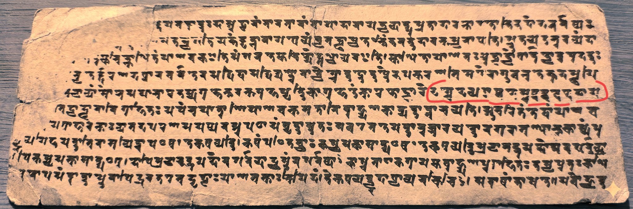 6th-  8th century Buddhist text refers to Hindu vedas 